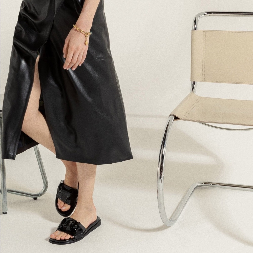 Dear Frances, Pino Slide, Black, Size 39